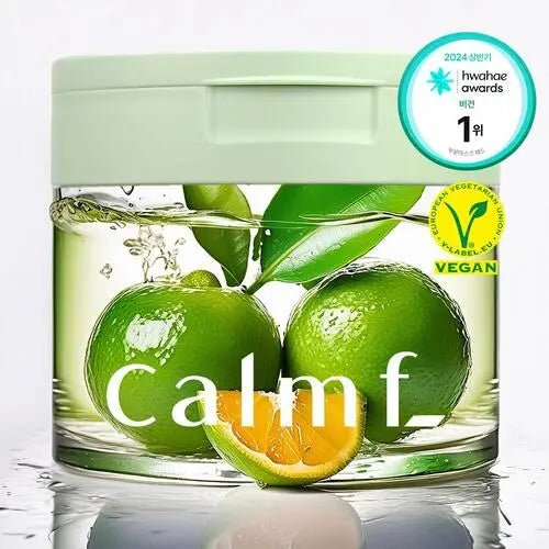 Calmf_ 济州青橘水分舒缓棉片